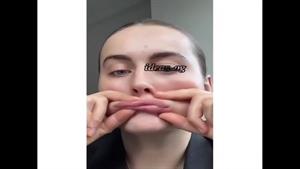 حجم‌ دهی لب با ماساژ