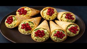 طرز تهیه دسر سالاد شب یلدا 