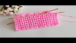 آموزش بافتنی _ بافت توری