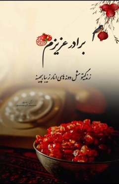 برادر عزیزم یلدات مبارک / استوری تبریک یلدا به برادر