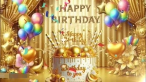 کلیپ شاد تولد 12 آذر ماهی / کلیپ آهنگ تولد