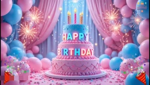 کلیپ کوتاه شاد تولد / تولدت مبارک خواهری / استوری تولد