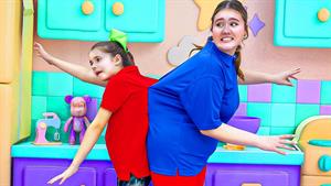 کارتون روبی بانی - یادگیری کار تیمی و گیر کردن روبی بانی بهم