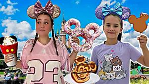 کارتون روبی بانی - خوردن غذاهای دیزنی‌ لند با روبی و بانی