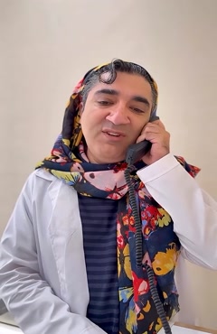 کلیپ طنز وحید صادقپور _ منشی های کلینیک زیبایی