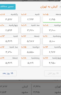 مقایسه پروازهای شبانه و بامداد؛ استراتژی بازگشت از کیش
