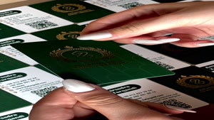 کارت ویزیت طلاکوب | طراحی و چاپ کارت ویزیت لوکس