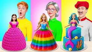 ونزدی ادامز _ چالش آشپزی کیک های خوشمزه با مادربزرگ