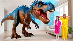 برنامه کودک ایوا _ زنده شدن اسباب‌بازی‌های دایناسور