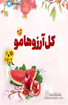 کلیپ تبریک یلدا به داماد عزیزم / یلدا مبارک