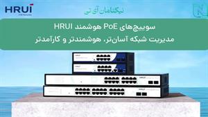 معرفی سوییچ Managed PoE برند HRUI