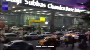 استقبال مردم هند تو‌ فرودگاه از لیونل‌‌مسی‌