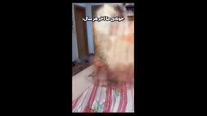 طنز پریسا پور مشکی / خونه ی ما آخر هر سال