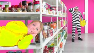 کارتون آملیا و آولینا - رفتار در سوپرمارکت