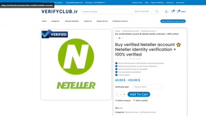 Buy verified Neteller account ⭐️ Neteller identity verificat