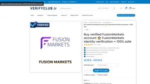 Buy verified FusionMarkets account ⭐️ FusionMarkets identity
