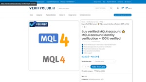 Buy verified MQL4 account ⭐️ MQL4 account identity verificat