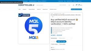 Buy verified MQL5 account ⭐️ MQL5 account identity verificat