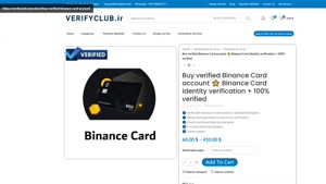 Buy verified Binance Card account ⭐️ Binance Card identity v