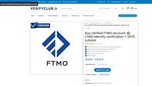 Buy verified FTMO account ⭐️ FTMO identity verification + 20