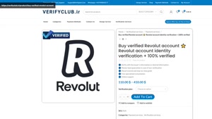 Buy verified Revolut account ⭐️ Revolut account identity ver