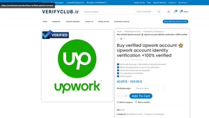 Buy verified Upwork account ⭐️ Upwork account identity verif