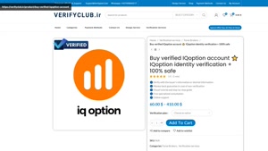 Buy verified IQoption account ⭐️ IQoption identity verificat