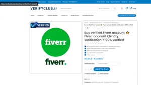 Buy verified Fiverr account ⭐️ Fiverr account identity verif