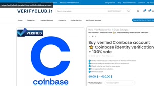 Buy verified Coinbase account ⭐️ Coinbase identity verificat