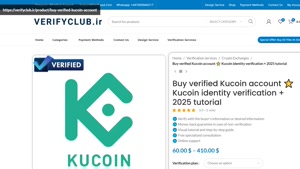 Buy verified Kucoin account ⭐️ Kucoin identity verification 