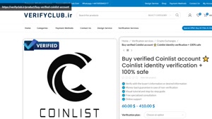 Buy verified Coinlist account ⭐️ Coinlist identity verificat