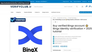 Buy verified Bingx account ⭐️ Bingx identity verification + 