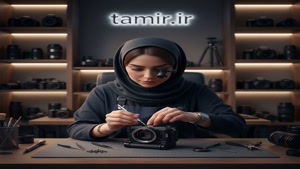 رفع مشکل فوکوس دوربین و خرابی لنز و دوربین عکاسی ایده ال دور