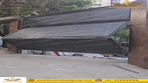  درب تاشوی پارکینگ؛ عملکرد روان با مکانیزم چندبخشی مقاوم