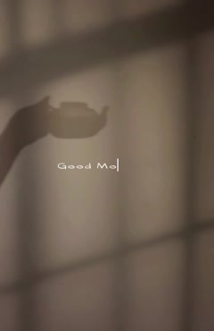 کلیپ صبح بخیر با قهوه