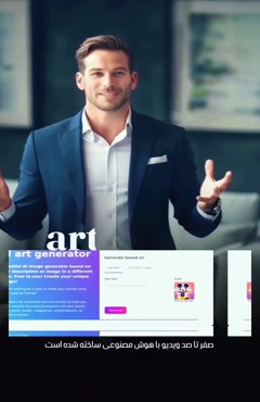 کلیپ خلاقیت با هوش مصنوعی 