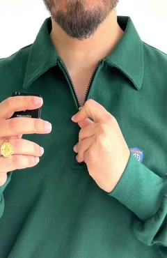 نیم زیپ سلانیک آریو: راحتی و استایل مدرن