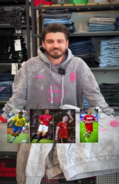 هودی سنگشور استایلی ورزشی و شیک برای طرفداران فوتبال