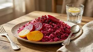 ننه سرما شب یلدا / طرز تهیه لبو پلو