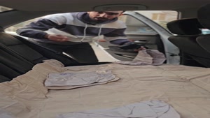 تشک بادی ماشین برای صندلی عقب