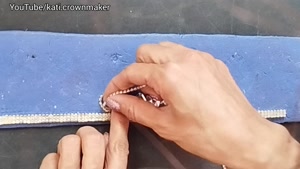آموزش تاج عروس _ تاج عروس سلطنتی