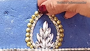 آموزش تاج عروس _ تاج عروس اشکی