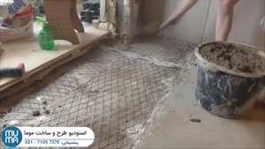 "نصب کناف پشت تلویزیون: از طراحی ساده تا نتیجه شیک!"