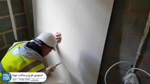 "نصب پوشش کناف به وسیله‌ی گچ: از مرحله اول تا پایان نصب!"