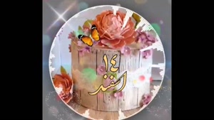 کلیپ تولد 14 اسفند / کلیپ تبریک تولد برای استوری