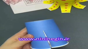 کاردستی هشت پا با کاغذ رنگی