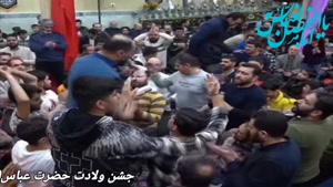 جشن ولادت حضرت عباس،حسینیه ابوالفضل ملایر،کرلایی مجتبی فیاضی