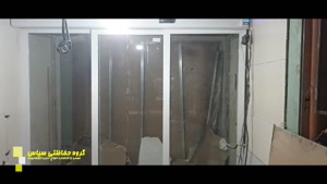 درب اتوماتیک شیشه ای 