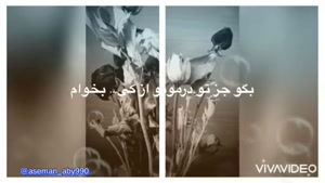 آهنگ میخوام مثل پیچک بپیچی به پام برای استوری