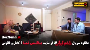 لادن ژاوه وند در شام ایرانی سعید ابوطالب